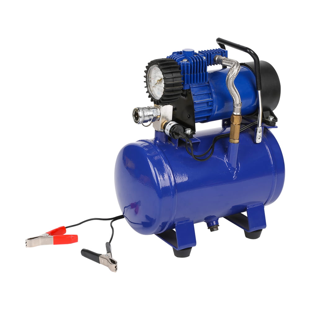 Gonfleur de pneu de voiture modifié par suspension haute pression avec réservoir d'air et lumière