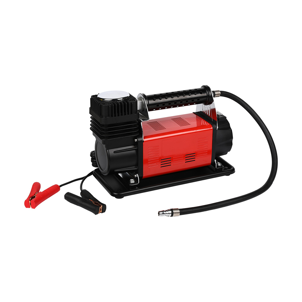 Gonfleur de pneu robuste avec pince de batterie